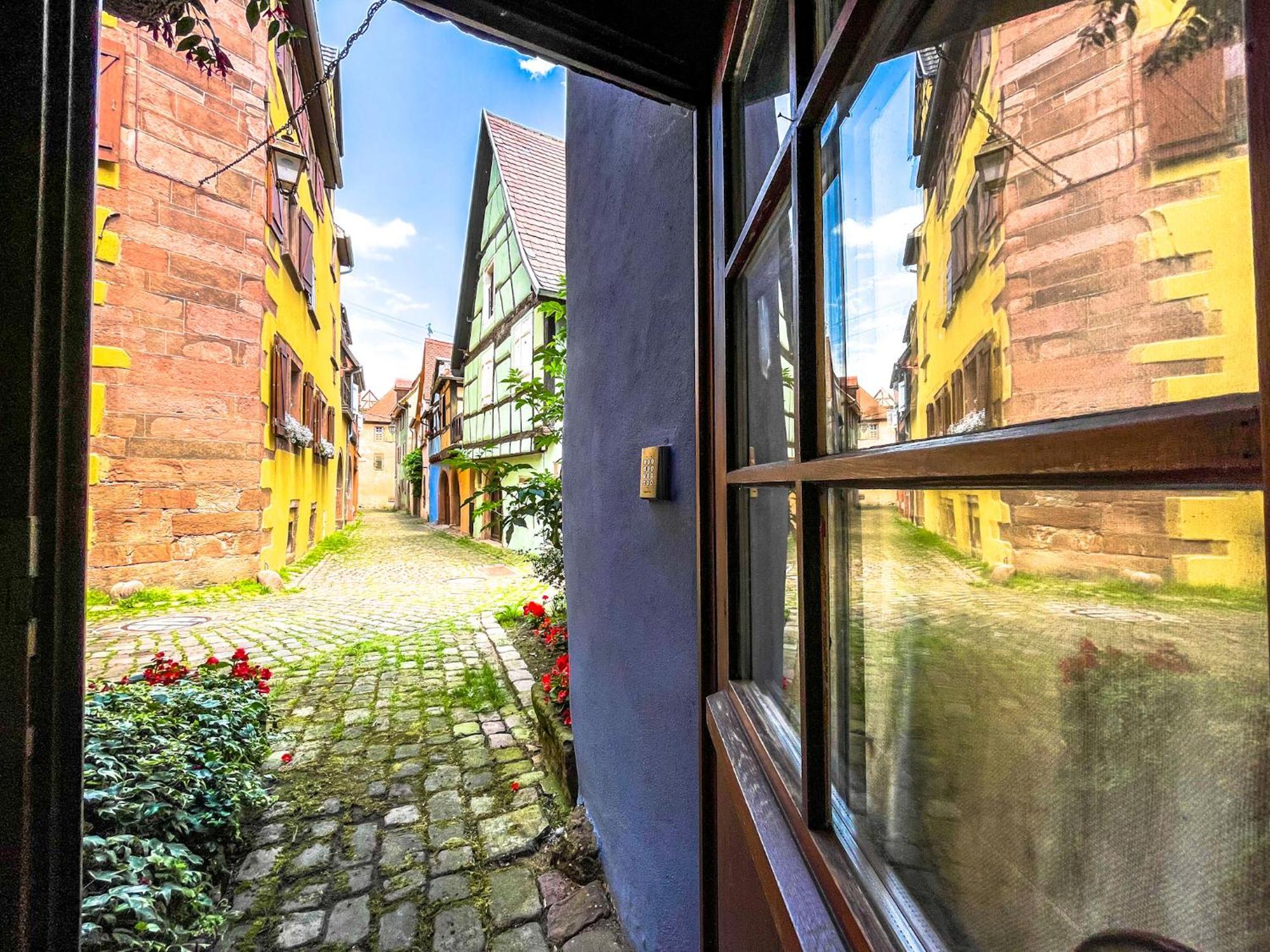 La Maison Bleue - Historic House In The Heart Of Riquewihr Dış mekan fotoğraf
